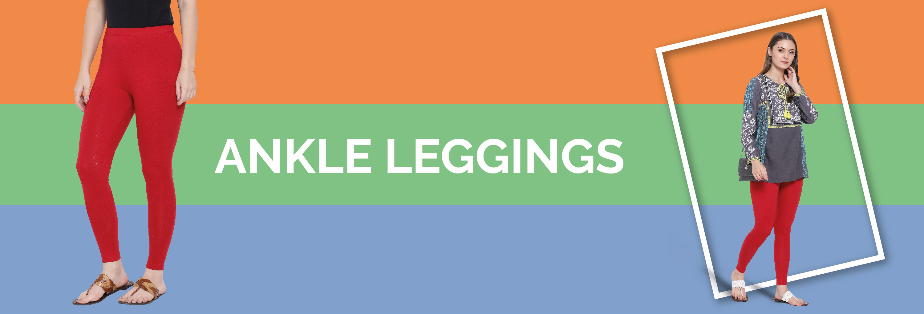 Shimmer Leggings, Ankle Length & Churidar Styles