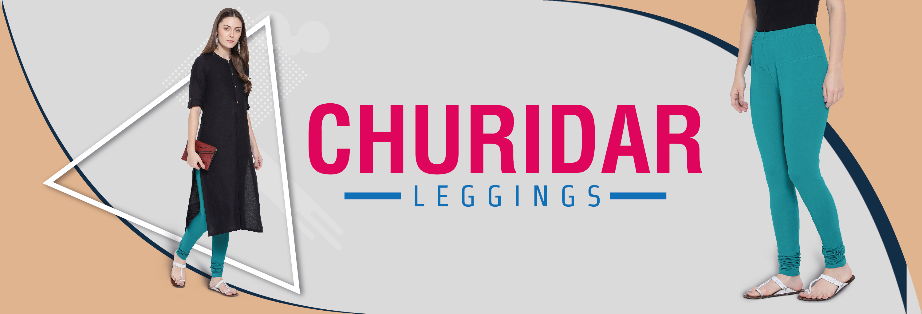 SOFTLINE Churidar Length Ethnic Wear Legging Price in India - Buy
