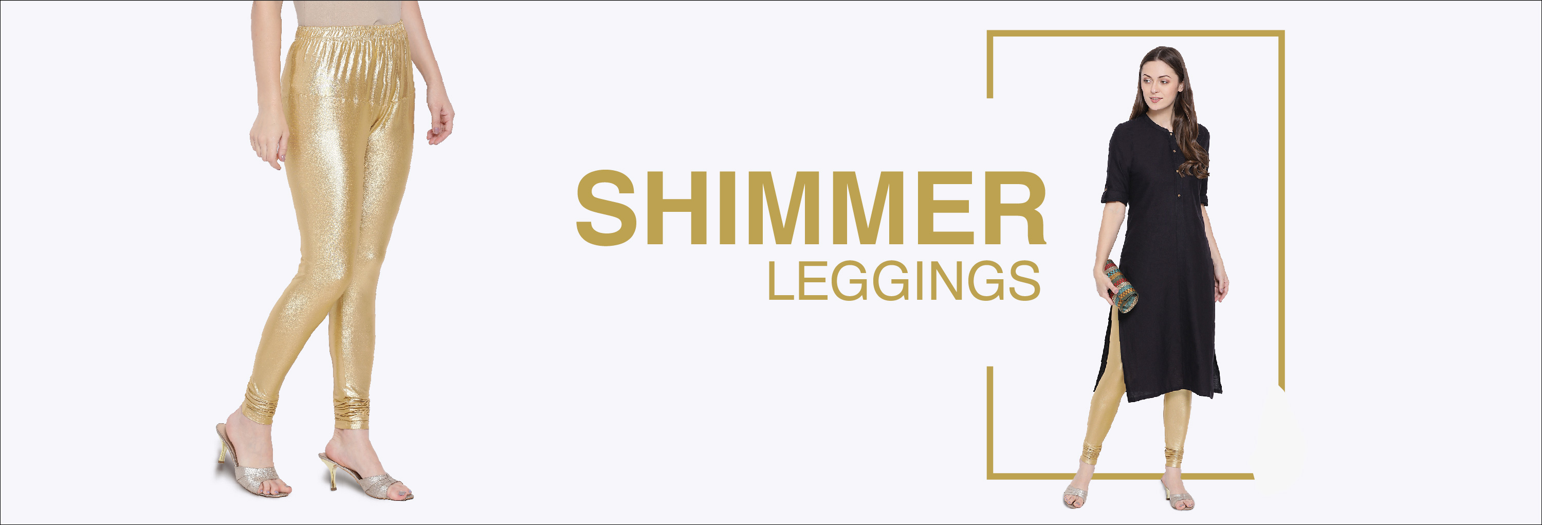 Rupa Softline Shimmer Ankle Length Legging-RUPASHMR-G