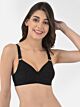 Softline Butterfly 1061 Cotton Chikan Embroidery B-Cup Bra Assorted Colour Pack Of 1