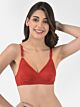 Softline Butterfly 2052 B-Cup Seamless Crossover Design Bra With Adjustable Straps Assorted Colour Pack Of 1