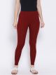 Softline 1002 Ankle Leggings Dark Maroon Pack Of 1