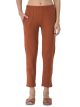 Softline Sl1081 Kurti Pant Dark Rust Pack Of 1