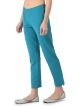 Softline Sl1081 Kurti Pant Firoja Blue Pack Of 1